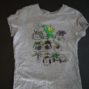 I LOVE PLAAANTS Tshirt Size M(7/8)